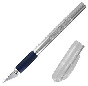 Modelcraft PKN4301 Soft Grip Craft Knife #1 , Silver