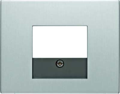 Tapa central para toma TAE y altavoz, K.5, aluminio