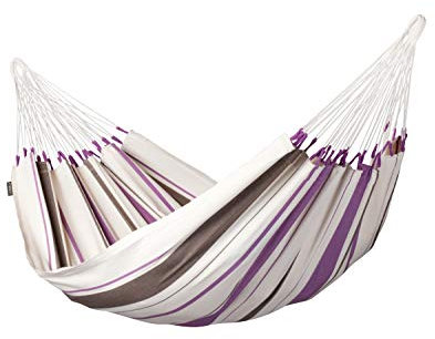 LA SIESTA - Caribeña Purple - Klassische Einzel-Hängematte aus Baumwolle