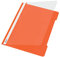Leitz 4191-00-45 Hefter Standard, A4, langes Beschriftungsfeld, PVC, orange