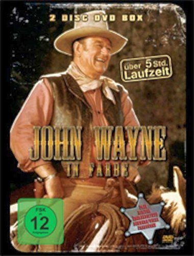 John Wayne Edition (2 DVD) : Feuerwasser und frische Blüten - Der geheimnisvolle Reiter - Winde der Wildnis - Gestohlene Ware - Goldgier - Gold in den Hügeln