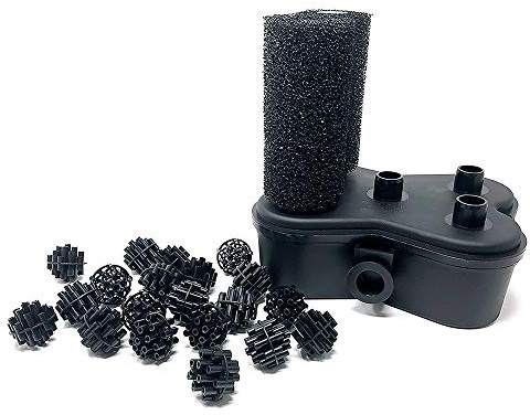 Beckett Corporation 5XBIO - Filtro Biologico per Sistema di filtraggio per laghetti, Senza Pompa, Colore: Nero