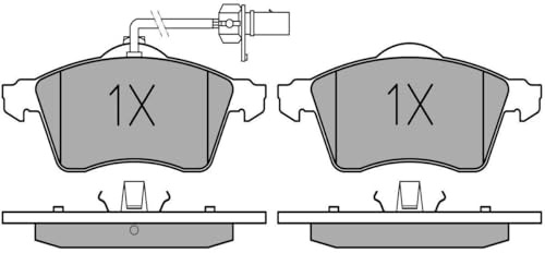 Meyle 025 218 8519/W Brake Pad Set, disc brake