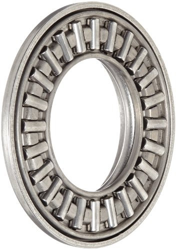 INA AXW20 Pilotiertes Drucklager, Stahlkäfig, offenes Ende, metrisch, 20 mm ID, 38 mm Außendurchmesser, 3.200 mm Breite, 10.000 U/min, statische Belastbarkeit, 2950 lbf dynamische Belastbarkeit