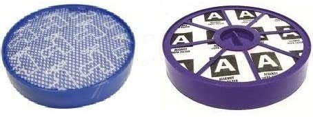 Kit de filtres HEPA anti-allergie compatibles avec les filtres pré-moteur Dyson DC19 DC20 DC21 DC29 et filtre post-moteur classe de filtre H13