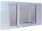 Ideal Pet Products Haustiertür, aus Aluminium, verstellbar für Fensterbreite von 83,8 cm bis 96,5 cm, 26,5 x 38,1 cm