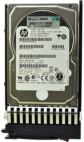 HP 581284-B21-450GB 10K DP 6G 2.5IN SAS HDD