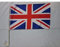 AZ FLAG - Autofahne Vereinigtes Königreich - 45x30 cm - Britische Autoflagge 30 x 45 Cm - Auto Flaggen