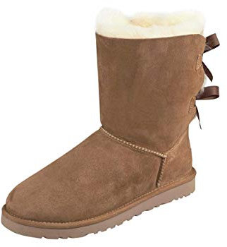 UGG Bailey Bow Ii, Stivali Classici, Donna, Marrone (Chestnut), 42 EU
