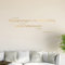 Es sind die Begegnungen mit Menschen,... Wandtattoo in 6 Größen - Wandaufkleber Wall Sticker - Dekoration, Küche, Wohnzimmer, Schlafzimmer, Badezimmer