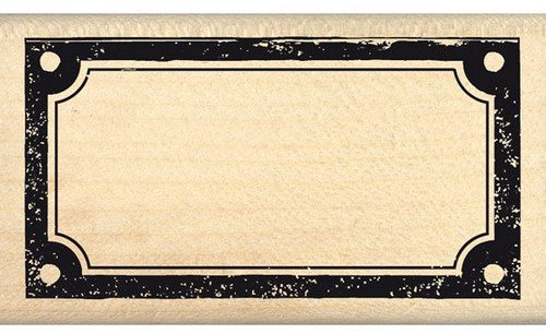Florilèges Design fd214039 Stempel Scrapbooking Etikett Einzigartige beige 4 x 7 x 2,5 cm