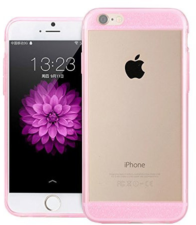 Novago Compatible avec iPhone 6 Plus/iPhone 6S Plus -Coque Souple et résistant -Rose