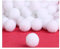 Pompons Pompon 10mm 50stk / 12mm 40stk / 15mm 35 stk / 20mm 25stk Bommel Nähen Tilda Basteln Borte Rot Rund für Schmuck Baumwolle (Weiss 20mm 25stk)