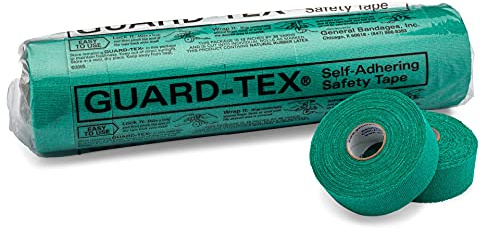 Guard-Tex original skyddstejp – fingertejp för arbetare och hobbyister, självhäftande, grön, 16 rullar x 30 meter