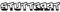 Samunshi® Wandtattoo Stuttgart Schriftzug Skyline 120 x 17,5cm schwarz