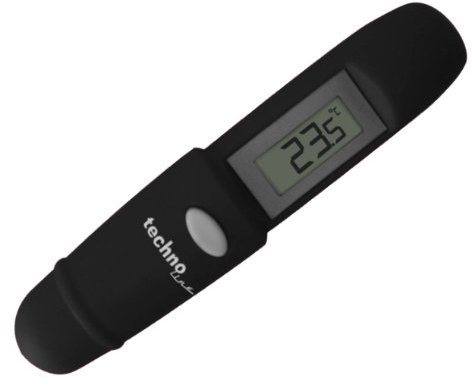 techno line IR 200 Thermomètre Infrarouge Noir/Grisaille