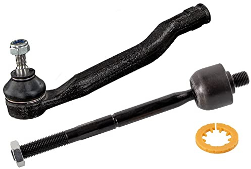 febi bilstein 39822 Tie Rod with end fitting, nut and lock nut, pack of one