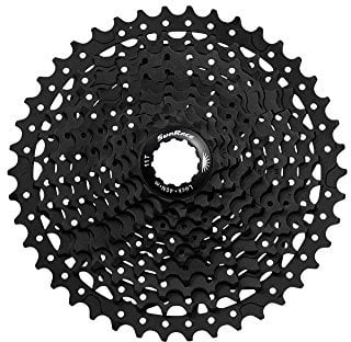 Sturmey-Archer Unisex – Erwachsene Sunrace Kassette, Schwarz, Einheitsgröße