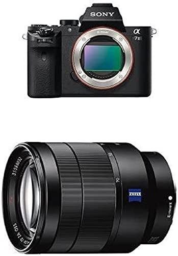 Sony Alpha 7 II nur Gehäuse (24,3 Megapixel, 7,62 cm (3 Zoll) LCD Display, Full HD Videofunktion (XAVC S, AVCHD), Vollformat Exmor CMOS Sensor) schwarz + Sony SEL2470Z, Zoom-Objektiv