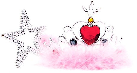 WDK PARTNER - A1100005 - Déguisements - Diadème et baguette magique