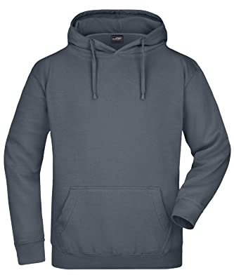 James & Nicholson Kapuzensweatshirt - Hochwertiger Freizeit-Sweat mit Kapuze und Kängurutasche