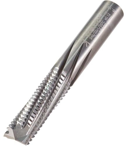 Trend Roughing Phenolic Down-Cut Router Cutter, 1/2 Inch Shank | For Fast, Clean Phenolic Roughing Cuts With 12.7 mm Diameter, 42 mm Length And Solid Carbide Performance, S49/32X1/2STC