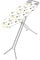 Asse stiro CUPIDO 114x36 cm