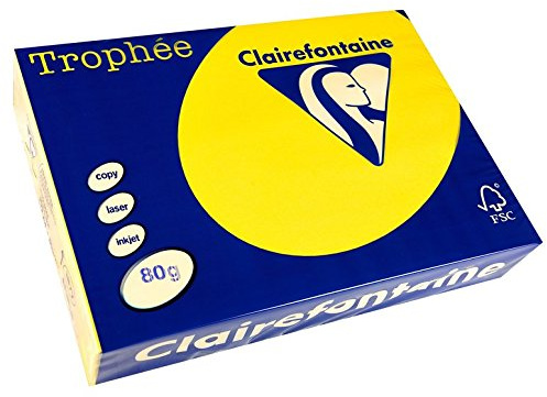 TROPHEE CARD A4 160GM CANARY PK250