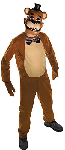 Rubies Official Childrens Freddy Five Nights at Freddy's Fancy Dress Costume, 132 cm - Medium, 5/7 Years Halloween