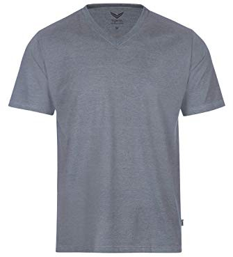 TRIGEMA V-Shirt Deluxe Baumwolle