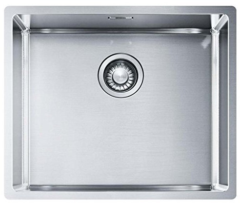 Franke Box Cocina Fregadero 001beu-bxx 210/110 – 50 Acero Inoxidable Seda brillo; überlaufloch oculta, 1 pieza