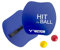 VICTOR Kinder Badminton-Schläger Hitball Set, Blau, 19cmx 20cmx 0,5cm