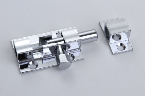 1 Falleba de mueble el Falleba de puerta el cierre de armario Falleba corrediza el traficante y cartel el metal croma 25 x 40 mm