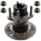 febi bilstein 02843 Radlagersatz mit Radnabe und Anbaumaterial , 1 Stück