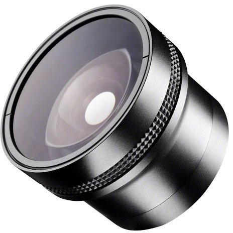 Walimex Fish-Eye Vorsatzobjektiv und Makrovorsatz 0,25 x 58mm