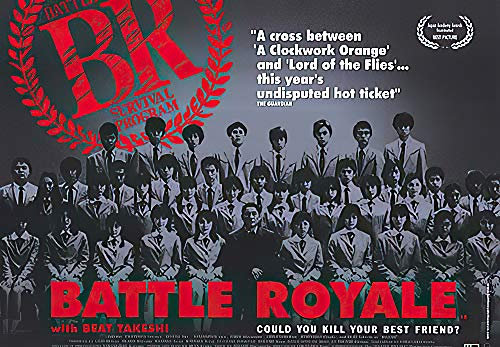 Close Up Battle Royale Poster (101,5cm x 68,5cm)