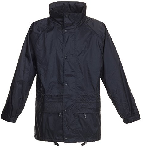 BMS Regenjacke Challenge of Rain, Schwarz, Größe 2XL