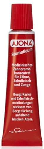 Dr. Rudolf Liebe Nachfolger Ajona Stomaticum medizinisches Zahncremekonzentrat, 5er Pack (5 x 25 ml)