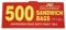Caterpack by Robinson Young Sandwich Bags, Dispenser Pack of 500 Sandwich Bags for Food Storage With Twist Ties, Bag Dimensions 18cm x 23cm