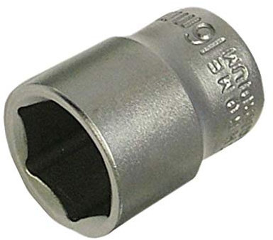 Faithfull SOC3823 23mm Hexagon Socket Chrome Vanadium 3/8 in Drive