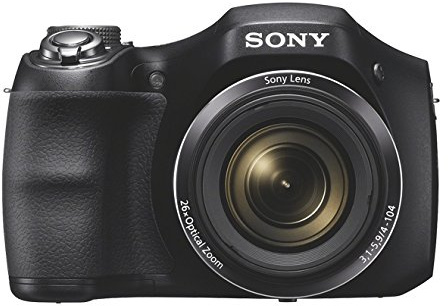 Sony H200 Bridge Camera (20.1MP with Optical Stabilization, 26x Optical Zoom)