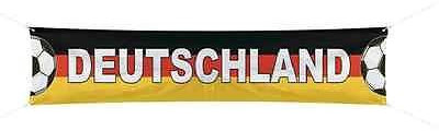 WM Straßenbanner 2014 Fußball Dekoration Weltmeisterschaft 0,6 x 3,6 m