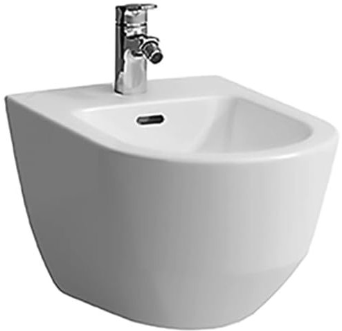 Laufen Wand-Bidet PRO Eckventile innen 360x530 weiß, 8309520003021, with Thermostat, 19