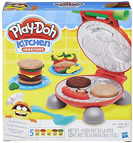 Play-Doh Kitchen Creations Barbecue à hamburger, à partir de 3 ans