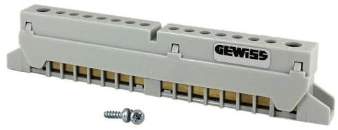 Gewiss - GW40404 - MORSETTIERA PER CENTRAL. 5X25 14X