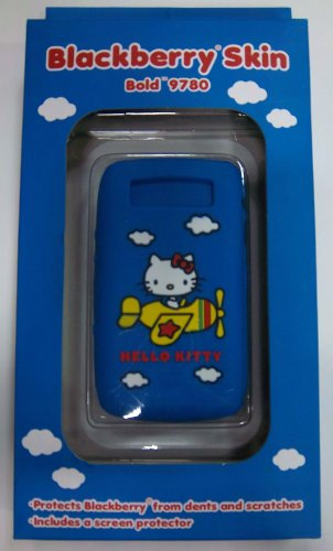 Hello Kitty BlackBerry Bold 9780 Silicone Cell Phone Case