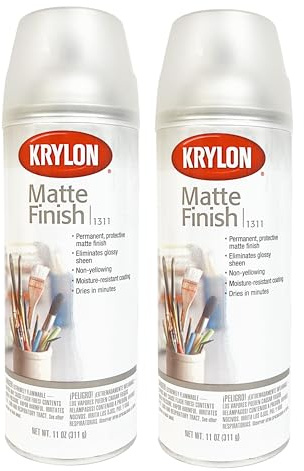 Krylon® Matte Finish 11 oz. Spray - Provides Permanent Surface Protection (Pkg/4)