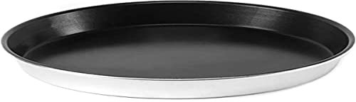 Pentole Agnelli ALSA43/3S3 Tortiera Rotonda Lega 33 con Rivestimento Antiaderente (H Cm 3), Diametro 30 cm