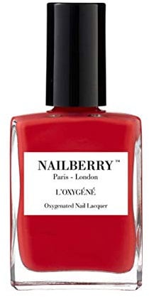 Nailberry L'Oxygéné Oxygenated Nail Lacquer | Pop My Berry, 15ml | Polish for a Healthier Manicure & Long Lasting Colour | 12-Free, Vegan, Halal, Cruelty & Gluten Free