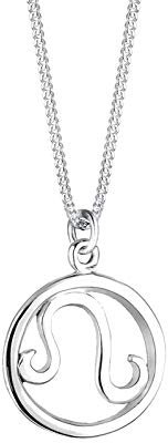 Elli Damen Halskette Sternzeichen Anhänger Löwe Symbol filigran in 925 Sterling Silber